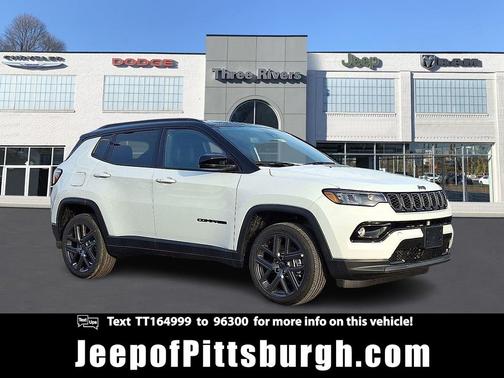 Bright White Clearcoat 2026 Jeep Compass Limited