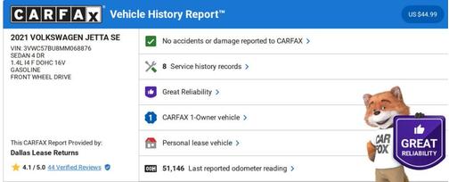 2021 Volkswagen Jetta 1.4T SE
