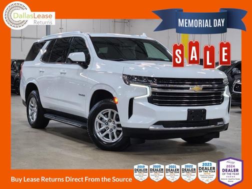 White 2021 Chevrolet Tahoe LT