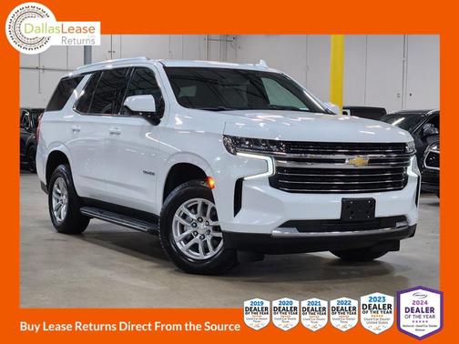 White 2021 Chevrolet Tahoe LT