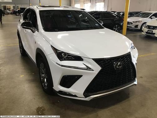 White 2021 Lexus NX 300 F Sport