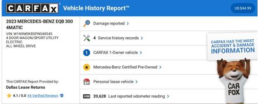 2023 Mercedes-Benz EQB 300 Base 4MATIC