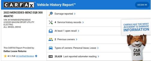 2023 Mercedes-Benz EQB 300 Base 4MATIC