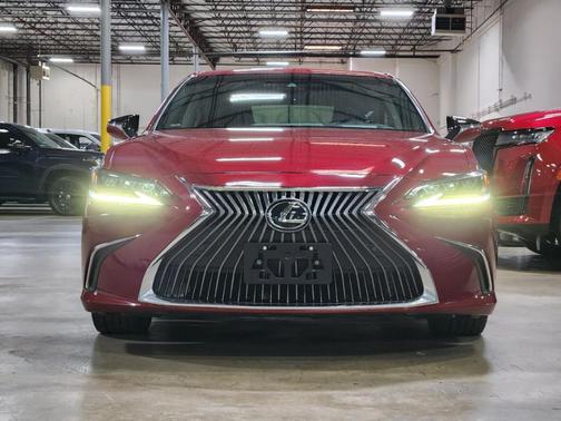 Red 2019 Lexus ES 350 Luxury