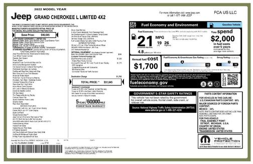 2022 Jeep Grand Cherokee L Limited