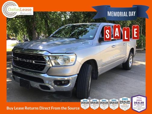 Silver 2022 RAM 1500 Lone Star