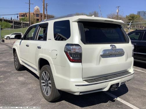 White 2022 Toyota 4Runner Limited