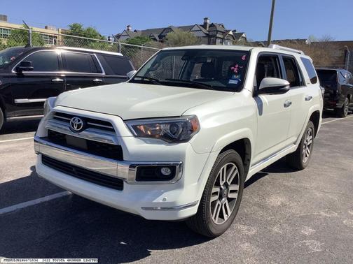 White 2022 Toyota 4Runner Limited