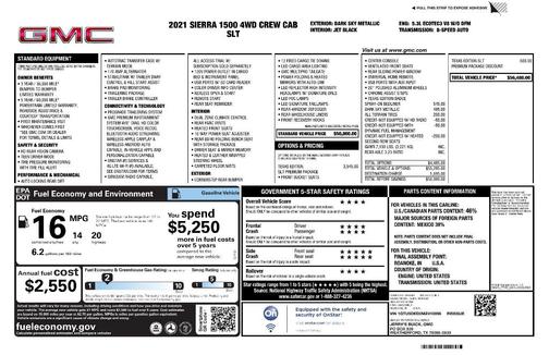 2021 GMC Sierra 1500 SLT
