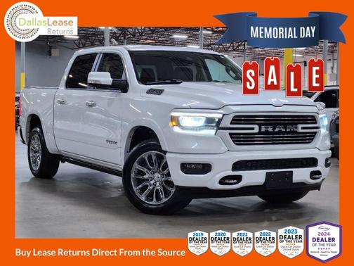 White 2022 RAM 1500 Laramie