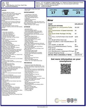 2019 RAM 3500 Big Horn