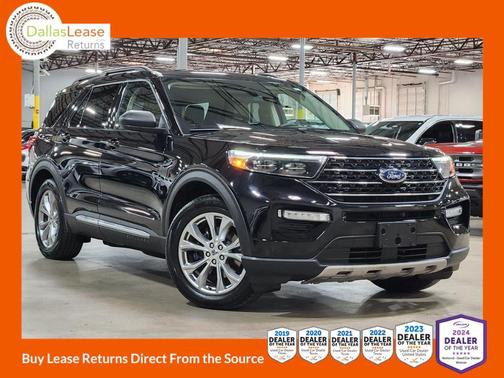 Black 2021 Ford Explorer XLT