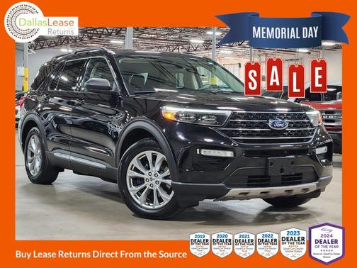 Black 2021 Ford Explorer XLT