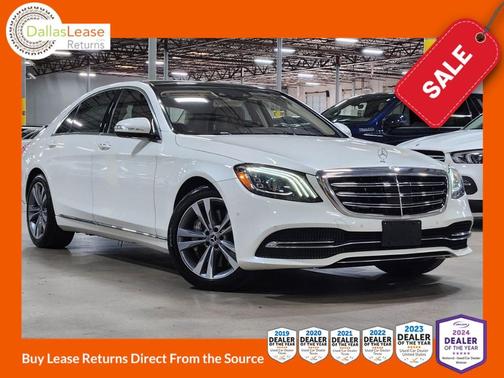 White 2020 Mercedes-Benz S-Class S 450 4MATIC