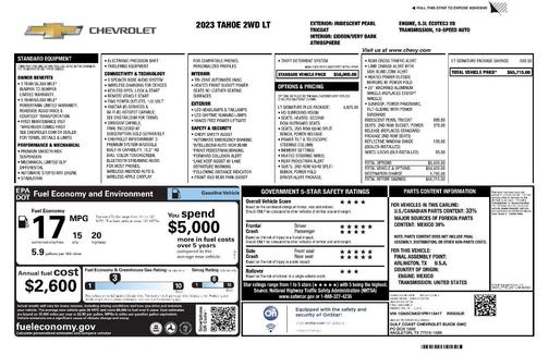 2023 Chevrolet Tahoe LT