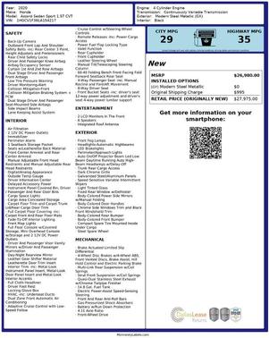 2020 Honda Accord Sport 1.5T