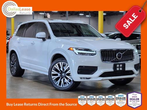 White 2020 Volvo XC90 T5 Momentum 7 Passenger