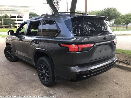 Gray 2024 Toyota Sequoia Platinum