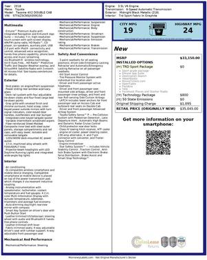 2018 Toyota Tacoma TRD Sport