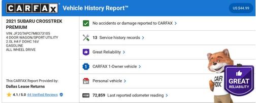 2021 Subaru Crosstrek Premium