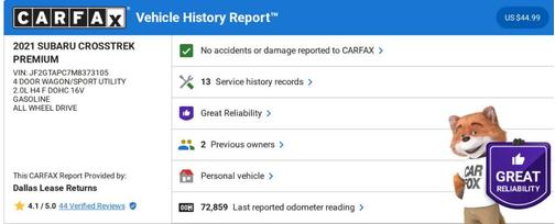 2021 Subaru Crosstrek Premium