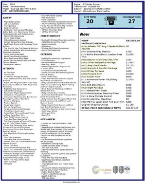 2024 Mercedes-Benz GLE 350 Base 4MATIC