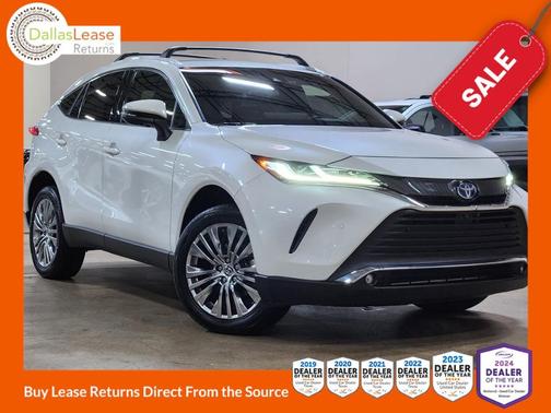 White 2022 Toyota Venza Limited