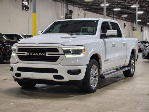 White 2022 RAM 1500 Laramie