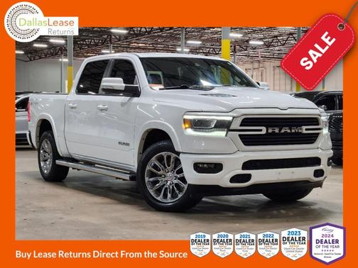 White 2022 RAM 1500 Laramie