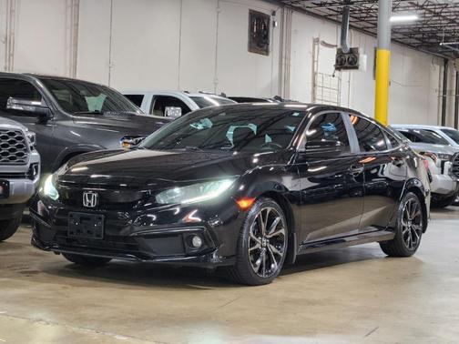 Black 2020 Honda Civic Sport