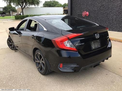 Black 2020 Honda Civic Sport