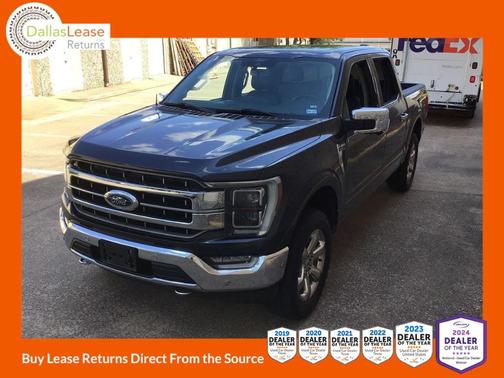 Gray 2021 Ford F-150 Lariat