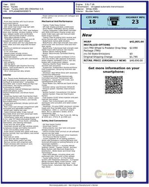 2022 Toyota Tundra SR5