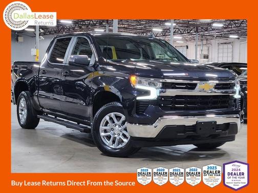 Gray 2023 Chevrolet Silverado 1500 LT