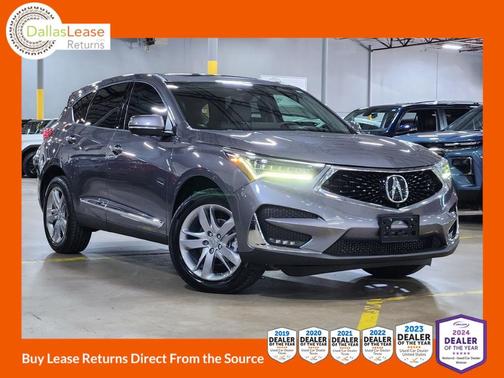 Gray 2020 Acura RDX Advance Package