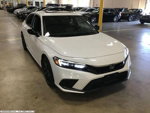 White 2024 Honda Civic Si Base