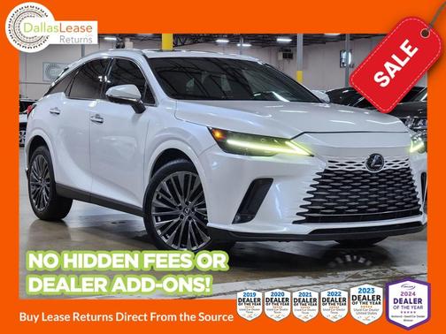 White 2023 Lexus RX 350 Luxury