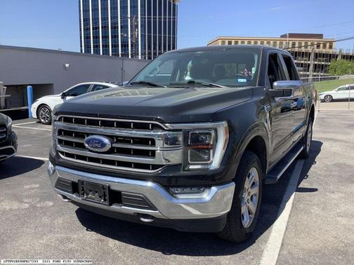 Agate Black Metallic 2021 Ford F-150 Lariat