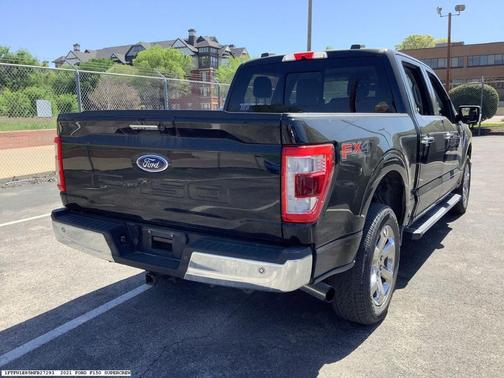 Agate Black Metallic 2021 Ford F-150 Lariat