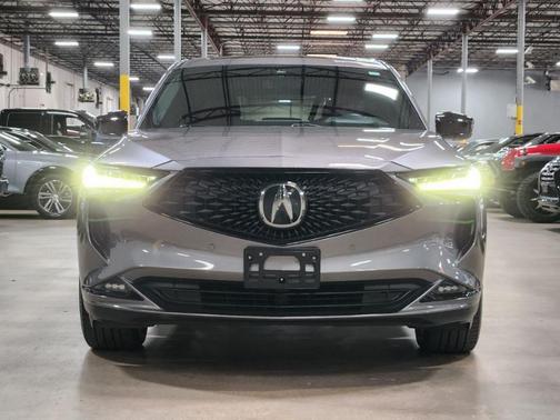 Gray 2022 Acura MDX A-Spec