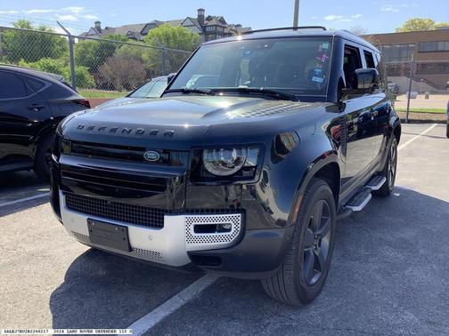 Santorini Black 2024 Land Rover Defender P400 S