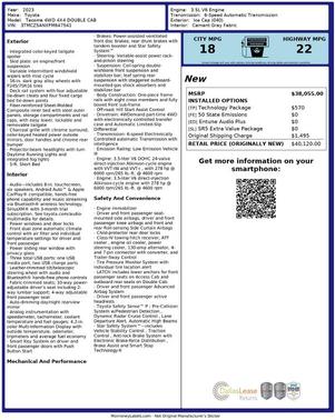 2023 Toyota Tacoma SR5