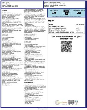 2022 Honda Odyssey EX-L