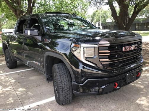 Black 2022 GMC Sierra 1500 AT4X