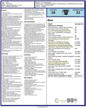 2018 Chevrolet Equinox 1LT