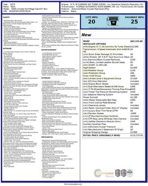 2023 RAM 3500 Limited