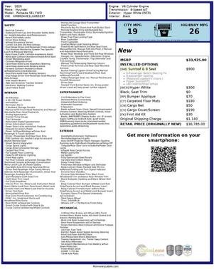 2020 Hyundai PALISADE SEL