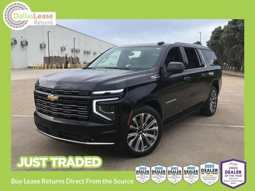 Black 2025 Chevrolet Suburban High Country
