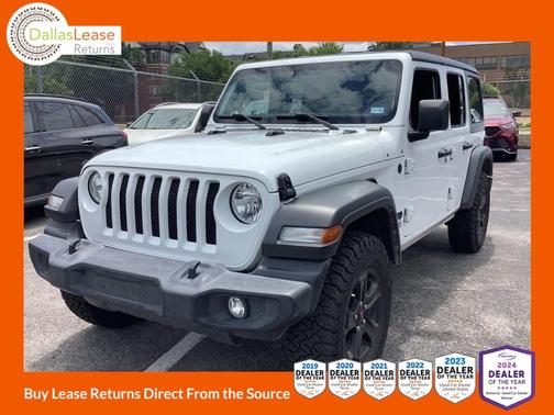 White 2021 Jeep Wrangler Unlimited Sport