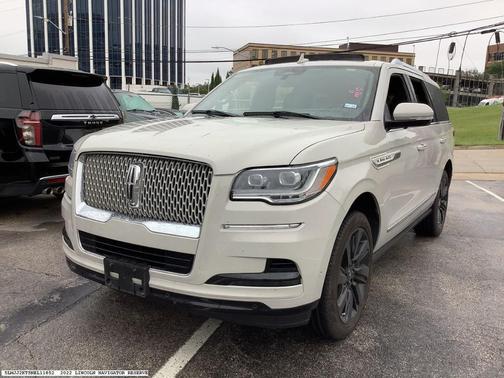 Ceramic Pearl Metallic 2022 Lincoln Navigator Reserve